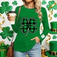 thumbnail image 2 of RXMEKW T-Shirt à Manches Longues pour Femmes, Blouse Imprimée Décontractée à Coupe Ample avec Encolure Ronde, Style Printemps et Automne, 2 of 6