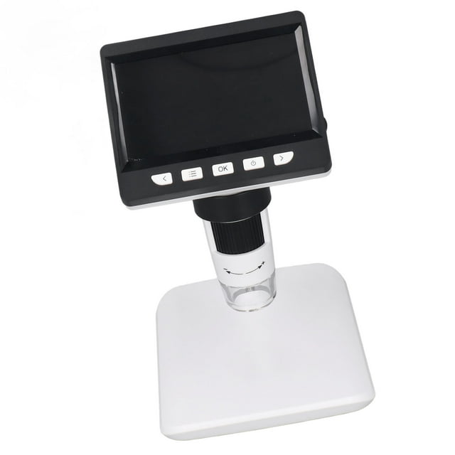 Microscope Électronique Numérique, Microscope Numérique Rotatif Mesure Précise 1000x avec 8 Leds Réglables pour Inspection pour Chercheurs Scientifiques
