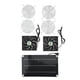 thumbnail image 5 of Fan Solar, Fan Favorable Al Medio Ambiente Del Panel Solar Con El Panel Solar Para El Invernadero, 5 of 7