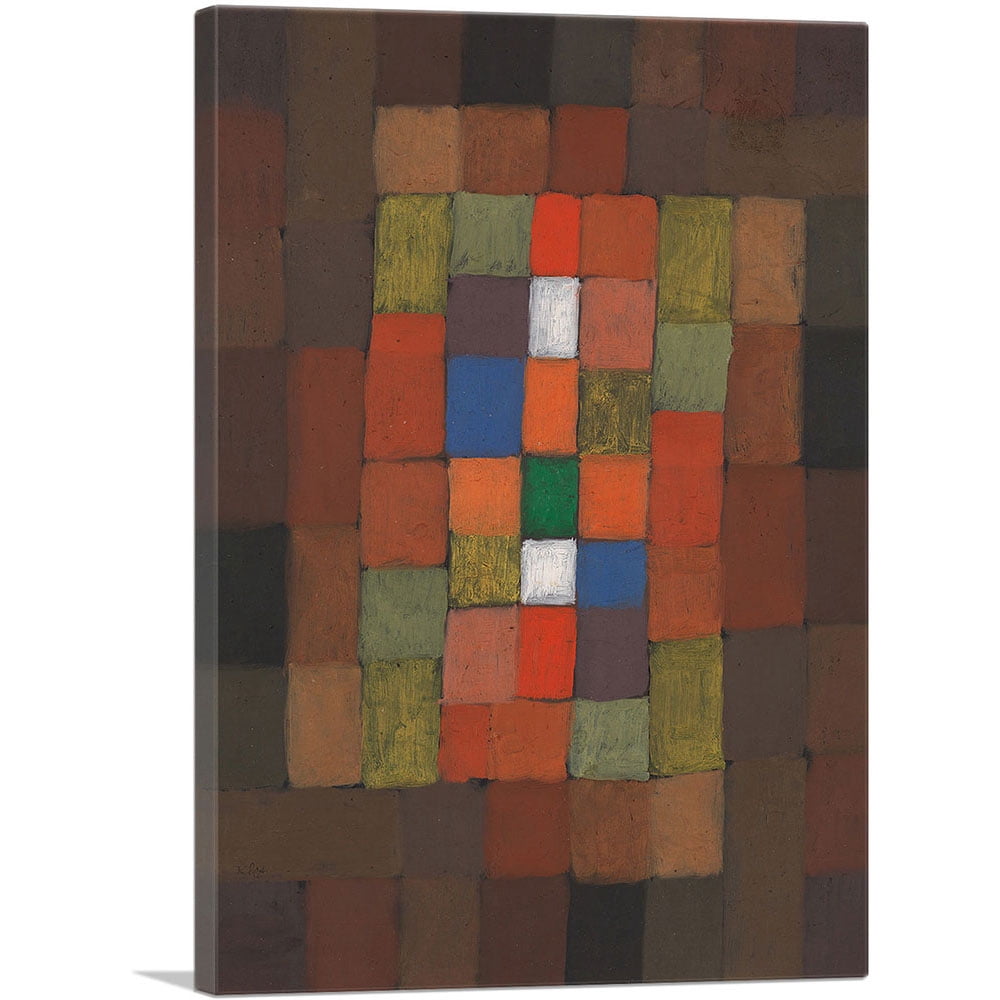 ARTCANVAS Static-Dynamic Gradation 1923 Canvas Art Print by Paul Klee ...