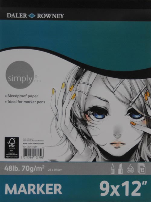 daler rowney marker paper