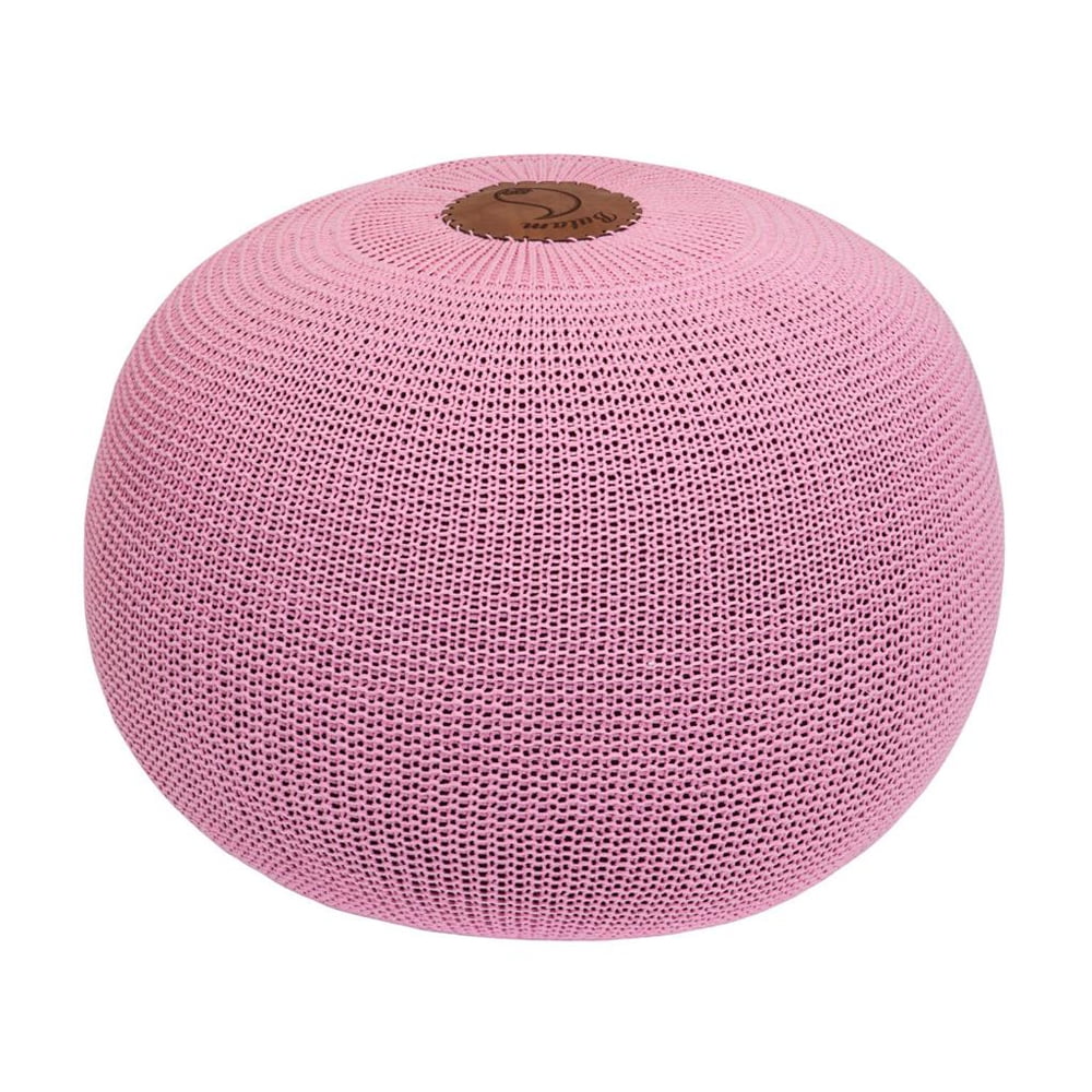 Modern Ottoman Puff - Pink Puff Ottoman - Poufs for Living room ...