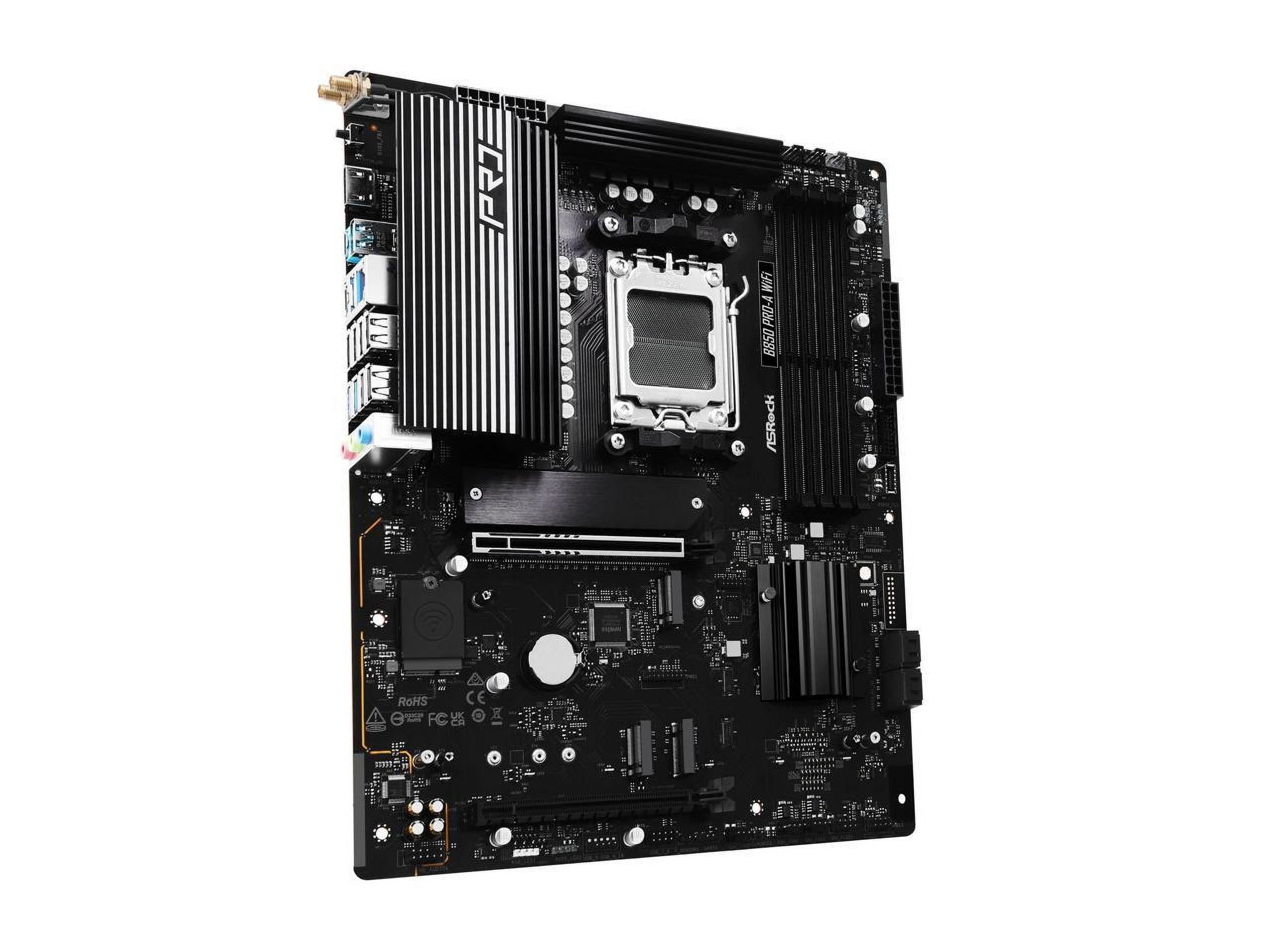 ASRock B850 PRO-A WIFI AM5 AMD B850 SATA 6Gb/s ATX Motherboard