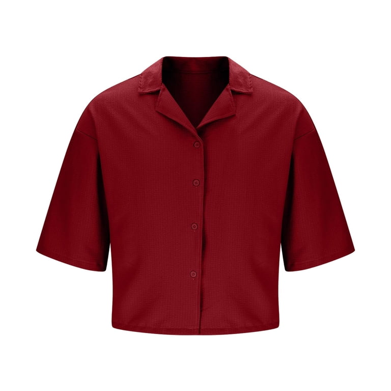 cropped dress shirts men Loiter Studio Cropped Button Up Shirt Light Blue