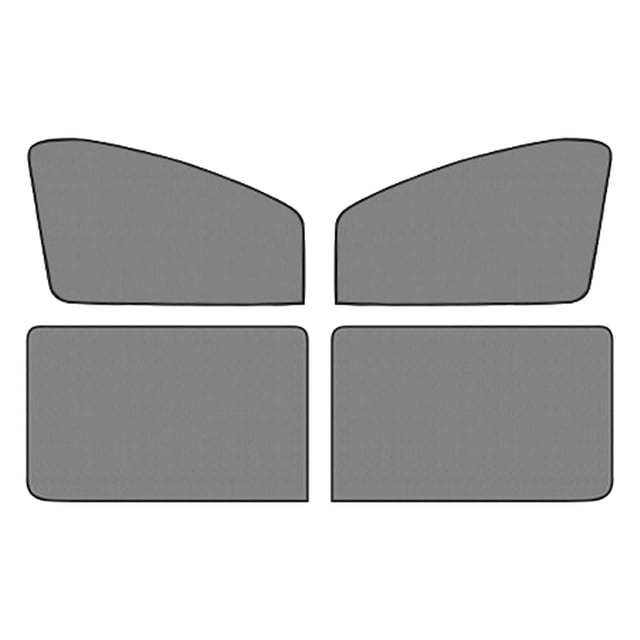 4pcs Universal Window Sun Shades Breathable Mesh Car Front Rear Window Sun Visor Shades With For Baby Family Pet Car Net Curtains Fit For Cars MPV