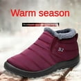 thumbnail image 2 of Bottes Hommes Neige Extérieur Chaussures Hommes Bottes d'Hiver Randonnée Bottines Imperméables Chaussures de Travail, 2 of 5