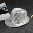 thumbnail image 2 of Sombrero de copa con lentejuelas generales para adultos y niños, sombrero de Jazz con lentejuelas de espectáculo de baile de Hip Hop, sombrero de vaquero, sombreros de fiesta de rendimiento de baile, 2 of 5