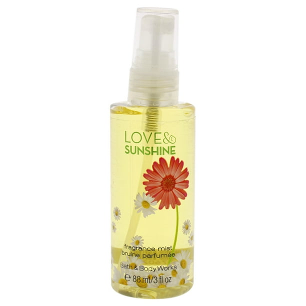 Love and Sunshine by Bath and Body Works for Women 3 oz Fine