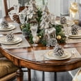 thumbnail image 4 of Pillow Perfect 629827 Set de Table de Noël Houx & 44; Gris - Lot de 2, 4 of 4