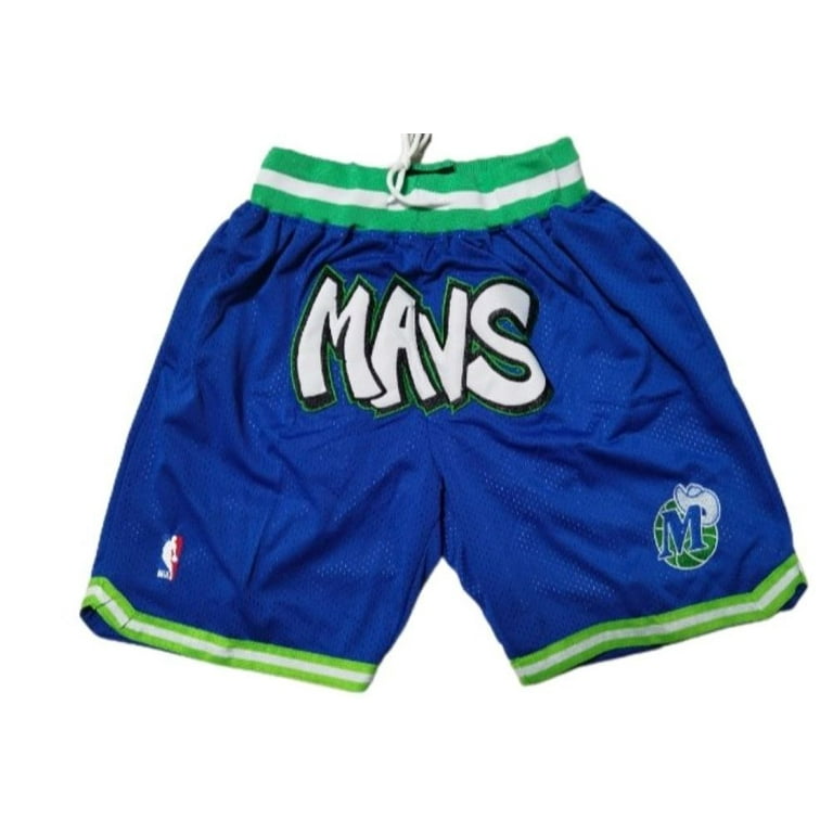 Men Team Basketball Shorts Just Don Mavericks Size: 3XL 