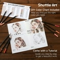 thumbnail image 5 of Shuttle Art 36 Skin Tone Colored Pencils, Colored Pencils for Adult Coloring, Soft Core Color Pencils, Coloring Pencils for Adults Kids Artists Beginners Drawing Coloring Sketching, 5 of 9