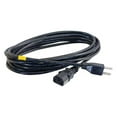 C2G 3ft 18 AWG Universal Flat Panel Power Cord (NEMA 515P to IEC320C13