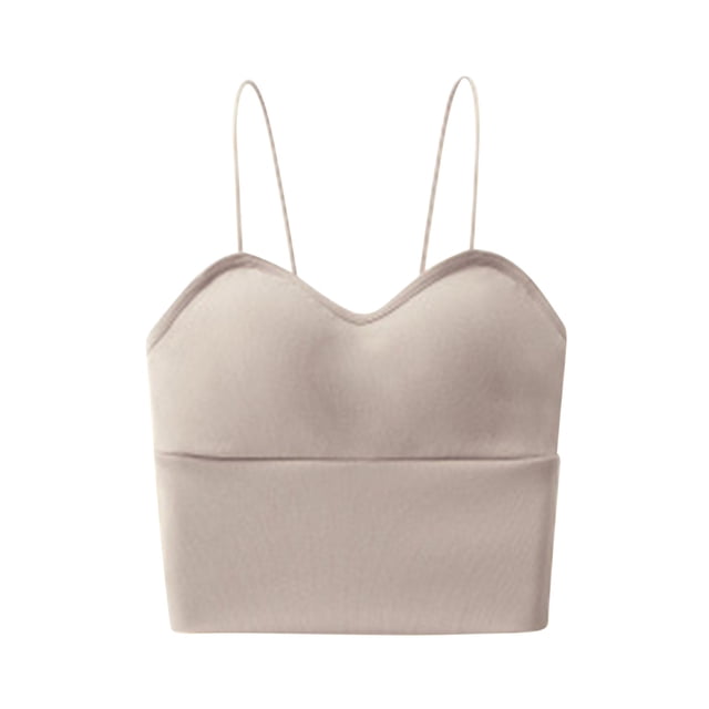 Chbgutlmr Camisole Tops for Women Sleeveless Slim Fitted Solid Color Spaghetti Strap Backless Going out Tops