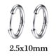 thumbnail image 1 of Pendientes de personalidad, pendientes de moda, pendientes pequeños de joyería de acero inoxidable para hombre, ideales para hombres y mujeres., 1 of 6