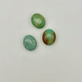 thumbnail image 2 of 3 Natural Turquoise 12x10mm Oval Beads | 12x10x5mm | 3 Beads |, 2 of 9