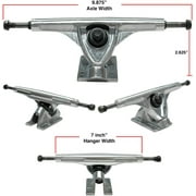 Yocaher Drop Down Maple Longboard Complete Cruiser with ABEC-9 Bearings and Trucks - Stained Black