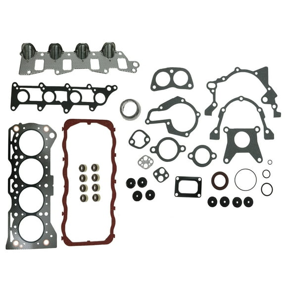 TRQ Engine Head Intake Exhaust Manifold Gasket Set Kit for Tracker Sidekick 1.6L SGA11354
