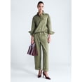 thumbnail image 2 of Free Assembly Women's Embellished Cotton Utility Shirt With Long Sleeves, Sizes XS-XXL, 2 of 5