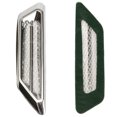 thumbnail image 4 of 2 uds cromo coche flujo de aire guardabarros lateral ventilación decoración pegatina Auto accesorios JAMW Sencillez, 4 of 5
