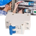 thumbnail image 1 of DZ47-63Z 2P Electromagnetic Tripping Solar Disconnect Switch50A AC DC Circuit Breaker For Solar Energy System And DIN Rail Installation, 1 of 8