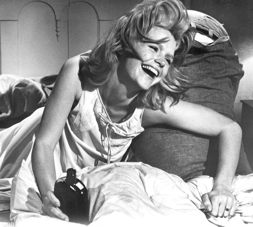 Days Of Wine And Roses Lee Remick 1962 Drunk And Happy Movie Poster