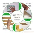thumbnail image 2 of 4 Pcs Cork Board Strips With 35 Pcs Pins 15x2 Inch - 1/2 Inch Thick Cork Bulletin Bar Strips For Of, 2 of 5