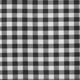 thumbnail image 2 of Sorra Home Black Buffalo Plaid Indoor/Outdoor Bench Cushion, Bristol, 2 of 5
