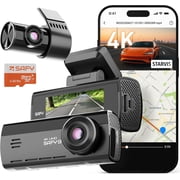 BlackVue SAFY9 4K Dual Dash Cam HDR + AI Night Vision Wi-Fi GPS (64GB)