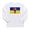 Cloud White, variant on CafePress - Glory To Ukraine Long Sleeve T Shirt - Long Sleeve Infant T-Shirt