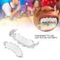 thumbnail image 4 of Brass Tooth Hip Hop Brass Tooth Hip Hop Teeth Decoration Teeth Set Hip Hop Prop Teeth Accessory Decoration For Halloween Party Gift, 4 of 8