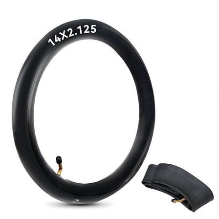 MELIVO Inner Tube 14 X 2.125,Electric Bike Tire Tube with Angled Valve Stem Electric Scooter E-Bike Inner Tube Replacement