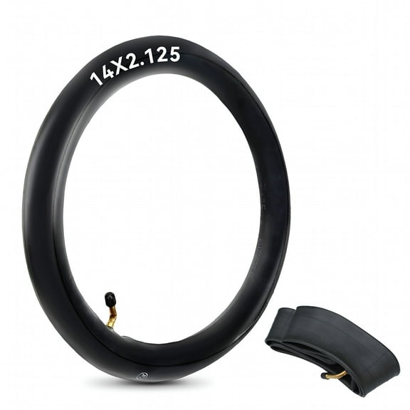 MELIVO Inner Tube 14 X 2.125,Electric Bike Tire Tube with Angled Valve Stem Electric Scooter E-Bike Inner Tube Replacement