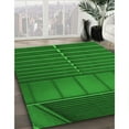 thumbnail image 3 of Ahgly Company Tapis d'Intérieur Rond Lavable en Machine Vert Foncé Transitionnel, 3 Pieds Rond, 3 of 7