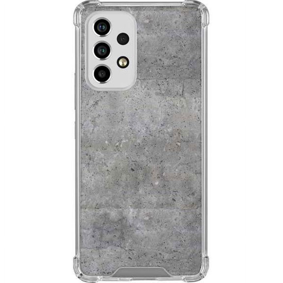 Skinit Concrete Natural Grey Concrete Galaxy A53 5G Clear Case