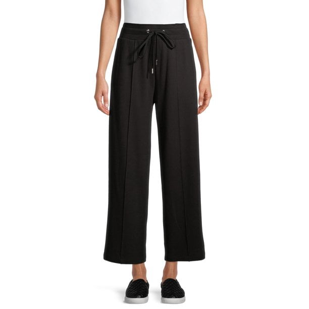 and Tru Relaxed Fit Wide-Leg Capri Pant 