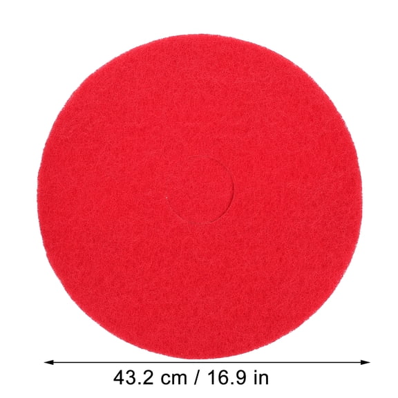 WRITWAA Red Multi-Functional Floor Cleaning and Polishing Pad for Hardwood, Tile, Laminate, and Various Floor