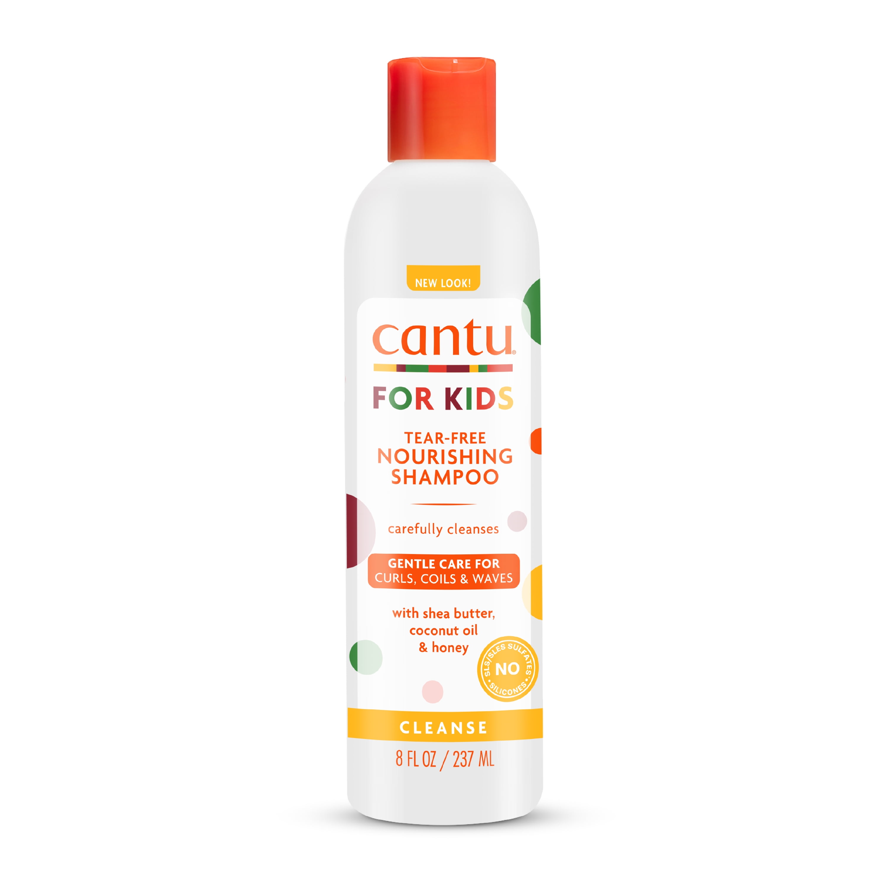 Cantu Care for Kids Tear-Free Nourishing Shampoo with Shea Butter, 8 fl oz