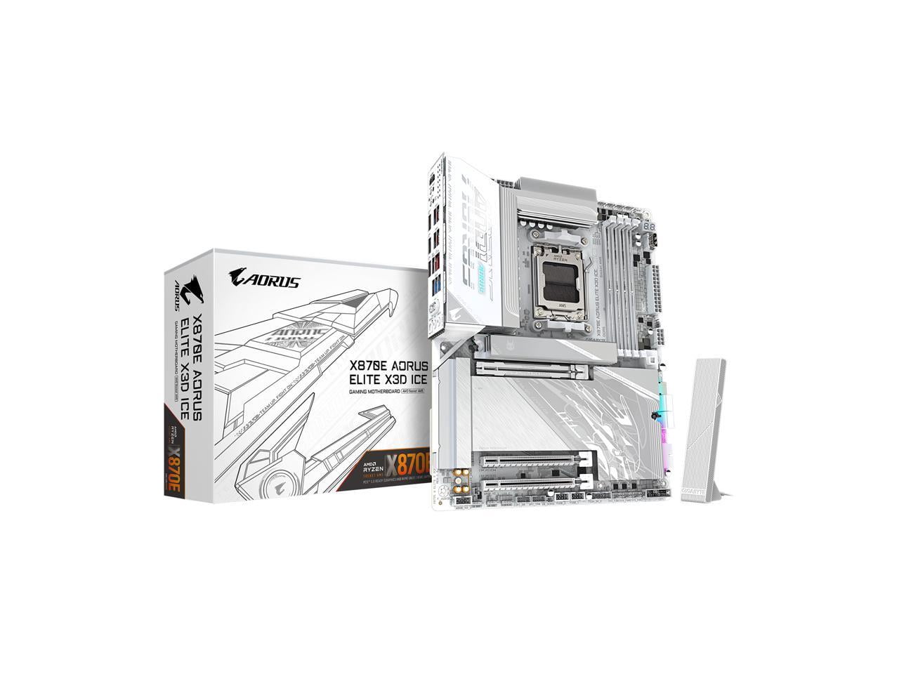 GIGABYTE X670E AORUS PRO X AMD ATX Gaming Motherboard, DDR5, Quad