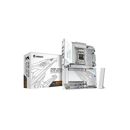 GIGABYTE X870E AORUS ELITE X3D ICE AM5 AMD X870E ATX Motherboard