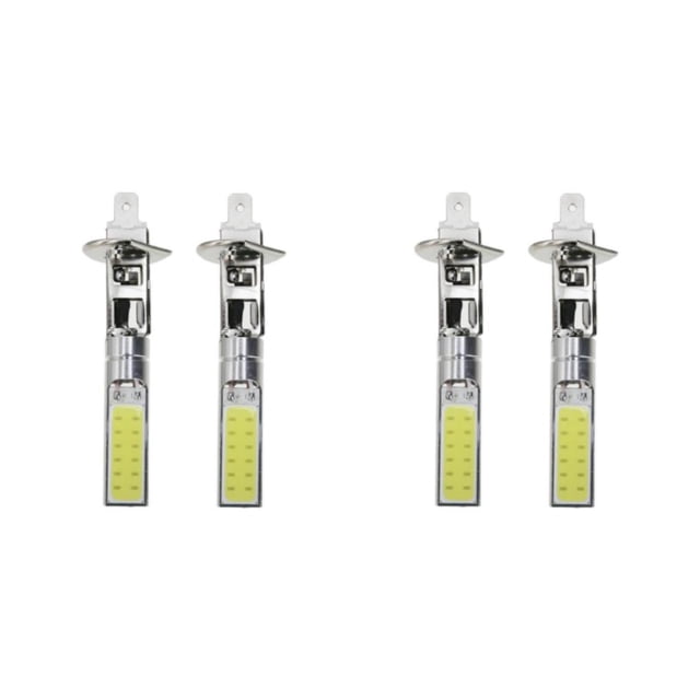 Riwesomey 2 uds COB blanco 6000K COB LED 1000LM DRL cabeza conducción niebla haz de luz lámpara Tipo 1 2piezas