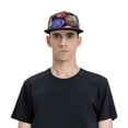 thumbnail image 5 of Kdxio Easter Eggs1 Print Snapback Hat for Men Women,Adjustable Baseball Cap, 5 of 7
