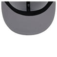 thumbnail image 5 of Men's New Era  Black/White Miami Marlins Paint Stroke 59FIFTY-Fitted Hat, 5 of 5