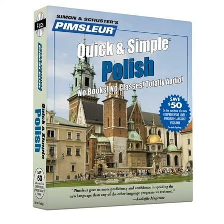 Pimsleur Polish Quick & Simple Course - Level 1 Lessons 1-8 CD : Learn to Speak and Understand Polish with Pimsleur Language Programs