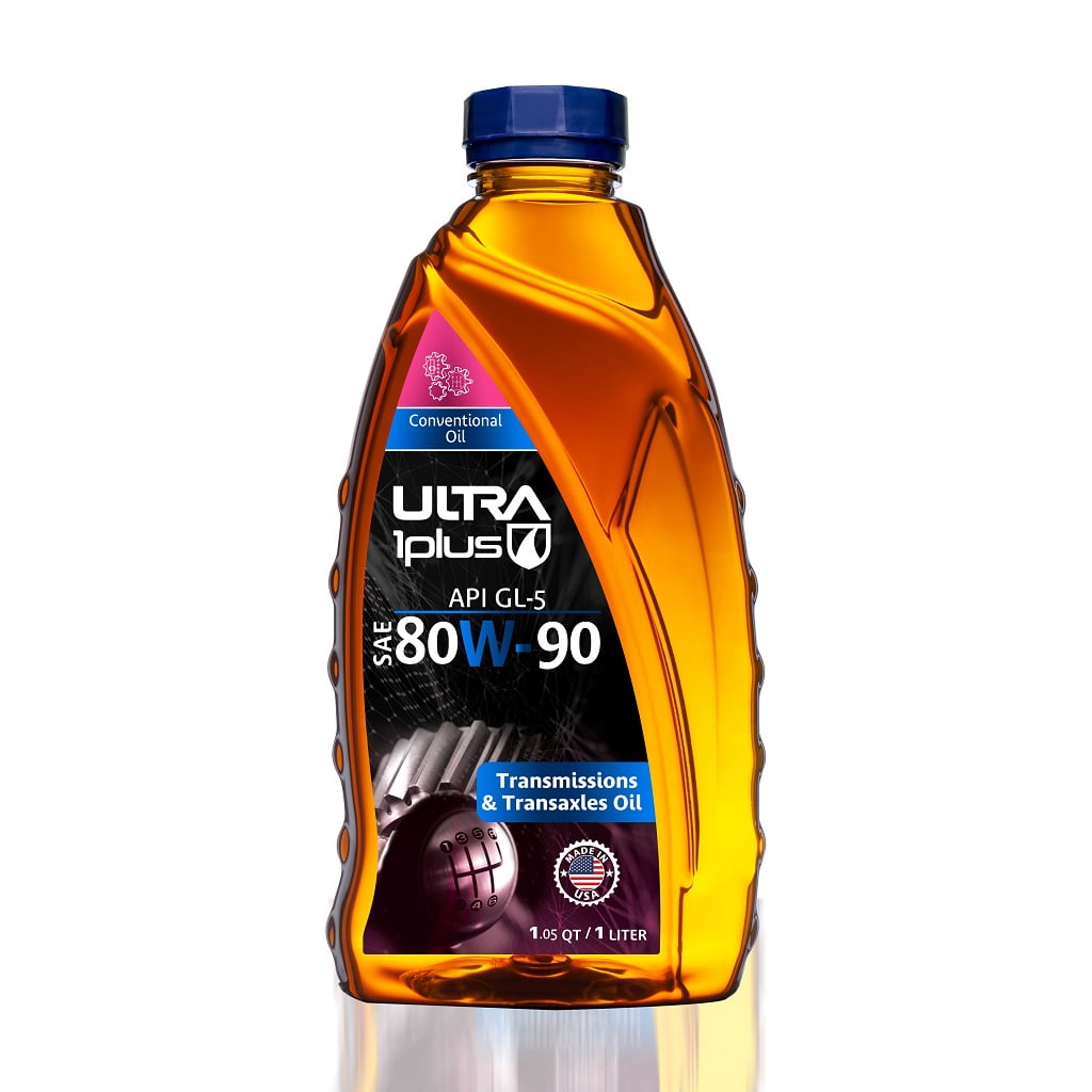 Ultra1Plus SAE 80W90 Conventional Gear Oil, API GL5 Quart Walmart