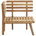 thumbnail image 4 of vidaXL Garden Corner Sofa with Cushions Solid Acacia Wood, 46673, 4 of 6