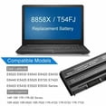 thumbnail image 6 of M5Y0X RU485 Battery for Dell Latitude E6430 E6420 E6530 E6520 Vostro 3460 3560, 6 of 6