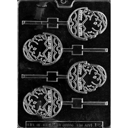 

Candyland Crafts HAPPY EASTER HATCHING CHICK Chocolate Candy Soap Mold Combo | Food Safe Plastic Durable and Reusable Chocolate Making Mold - E185 - (5 Pack)
