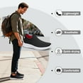 thumbnail image 3 of ADQ Men's Slip on Casual Shoes Comfort Sneakers Lightweight Walking Shoes, 3 of 7