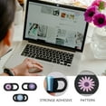 thumbnail image 4 of BRIGHTFUFU 3Pcs Webcam Cover for Home Study and Office Work in ABS Material, 4 of 4