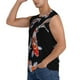 thumbnail image 3 of Fotbe Tricolor Koi Fish Trio Men's Camiseta sin Mangas Estampada para Hombres, Playera Casual para Gimnasio, Entrenamiento, Playa-Medium, 3 of 7